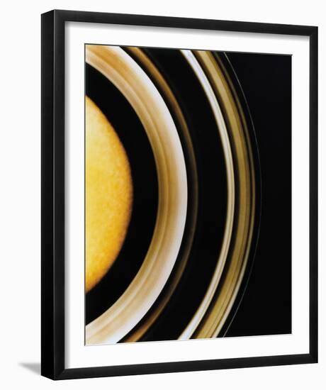 Saturn Rings-null-Framed Giclee Print