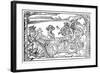 Saturn, Roman God of Time, 1569-null-Framed Giclee Print