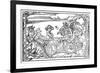 Saturn, Roman God of Time, 1569-null-Framed Premium Giclee Print