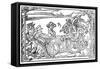 Saturn, Roman God of Time, 1569-null-Framed Stretched Canvas