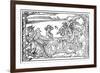 Saturn, Roman God of Time, 1569-null-Framed Giclee Print