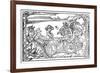 Saturn, Roman God of Time, 1569-null-Framed Giclee Print