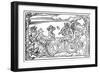 Saturn, Roman God of Time, 1569-null-Framed Giclee Print