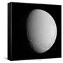 Saturn's Moon Dione-Stocktrek Images-Framed Stretched Canvas