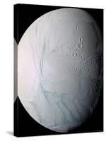 Saturn's Moon Enceladus-Stocktrek Images-Stretched Canvas