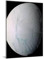 Saturn's Moon Enceladus-Stocktrek Images-Mounted Photographic Print