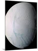 Saturn's Moon Enceladus-Stocktrek Images-Mounted Photographic Print