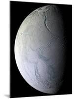 Saturn's Moon Enceladus-Stocktrek Images-Mounted Photographic Print