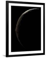 Saturn's Moon Iapetus-Stocktrek Images-Framed Photographic Print