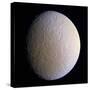 Saturn's Moon Rhea, Cassini Image-null-Stretched Canvas