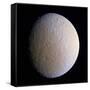 Saturn's Moon Rhea, Cassini Image-null-Framed Stretched Canvas