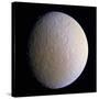 Saturn's Moon Rhea, Cassini Image-null-Stretched Canvas