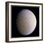 Saturn's Moon Rhea, Cassini Image-null-Framed Premium Photographic Print