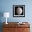 Saturn's Moon Rhea, Cassini Image-null-Framed Photographic Print displayed on a wall