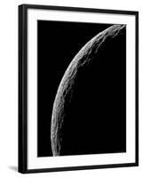 Saturn's Moon Tethys-Stocktrek Images-Framed Photographic Print