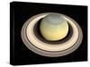 Saturn's North Pole in Winter-null-Stretched Canvas