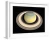 Saturn's North Pole in Winter-null-Framed Photographic Print