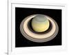 Saturn's North Pole in Winter-null-Framed Photographic Print