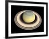 Saturn's North Pole in Winter-null-Framed Photographic Print