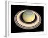 Saturn's North Pole in Winter-null-Framed Photographic Print