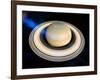 Saturn's North Pole Summer Storms-null-Framed Photographic Print