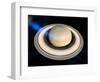 Saturn's North Pole Summer Storms-null-Framed Photographic Print