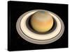 Saturn's North Pole Summer Storms-null-Stretched Canvas