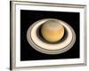 Saturn's North Pole Summer Storms-null-Framed Photographic Print