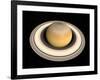 Saturn's North Pole Summer Storms-null-Framed Photographic Print