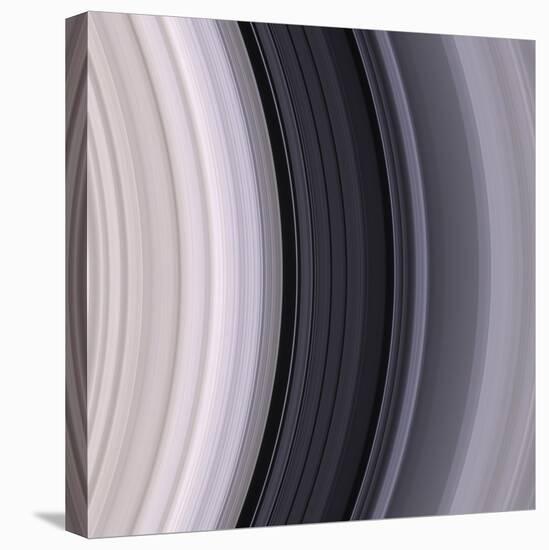 Saturn's Rings-Michael Benson-Stretched Canvas