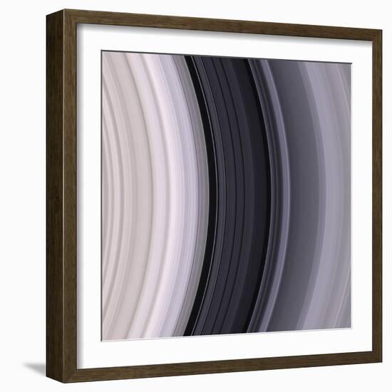 Saturn's Rings-Michael Benson-Framed Photographic Print