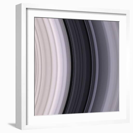 Saturn's Rings-Michael Benson-Framed Photographic Print