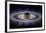 Saturn Silhouetted, Cassini Image-null-Framed Photographic Print