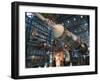 Saturn V Rocket, Command and Service Modules, and a Space Suit from Apollo 13-Nick Servian-Framed Photographic Print