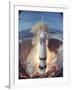 Saturn V Rocket Lifting the Apollo 11 Astronauts Towards Their Manned Mission to the Moon-Ralph Morse-Framed Photographic Print