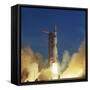 Saturn V Rocket-null-Framed Stretched Canvas