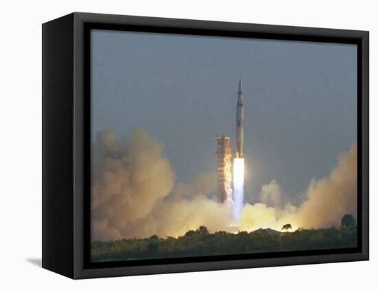 Saturn V Rocket-null-Framed Stretched Canvas