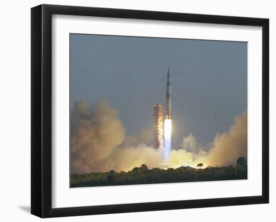 Saturn V Rocket-null-Framed Photographic Print