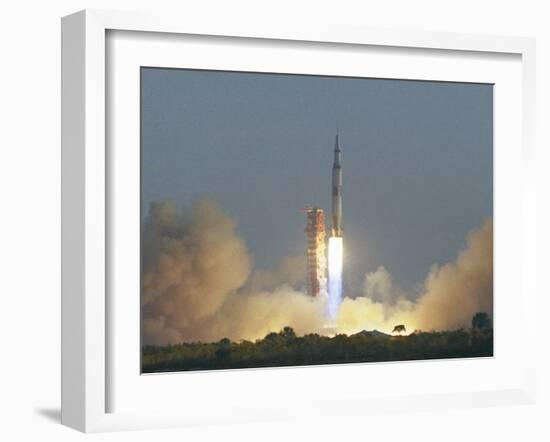 Saturn V Rocket-null-Framed Photographic Print