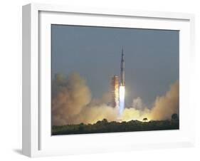 Saturn V Rocket-null-Framed Photographic Print