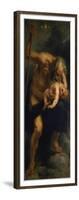 Saturn Verschlingt Eines Seiner Kinder, 1636/1638-Peter Paul Rubens-Framed Giclee Print