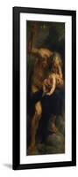Saturn Verschlingt Eines Seiner Kinder, 1636/1638-Peter Paul Rubens-Framed Giclee Print