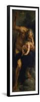 Saturn Verschlingt Eines Seiner Kinder, 1636/1638-Peter Paul Rubens-Framed Giclee Print