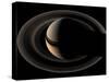 Saturn-Stocktrek Images-Stretched Canvas