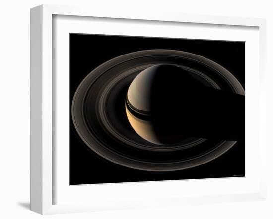 Saturn-Stocktrek Images-Framed Photographic Print