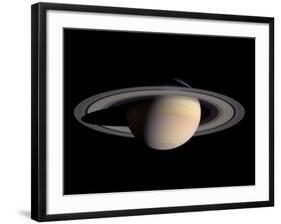 Saturn-Stocktrek Images-Framed Photographic Print