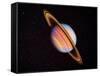 Saturn-null-Framed Stretched Canvas