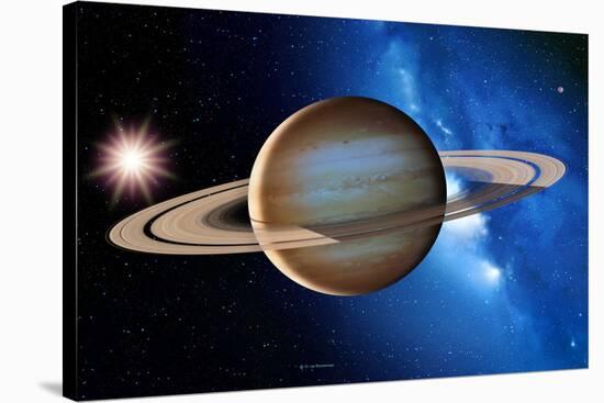 Saturn-Detlev Van Ravenswaay-Stretched Canvas