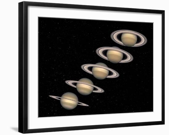 Saturn-null-Framed Photographic Print