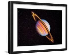 Saturn-null-Framed Photographic Print